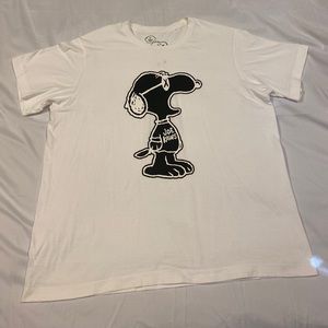 Uniqlo Kaws Snoopy Peanuts T Shirt Men XL
